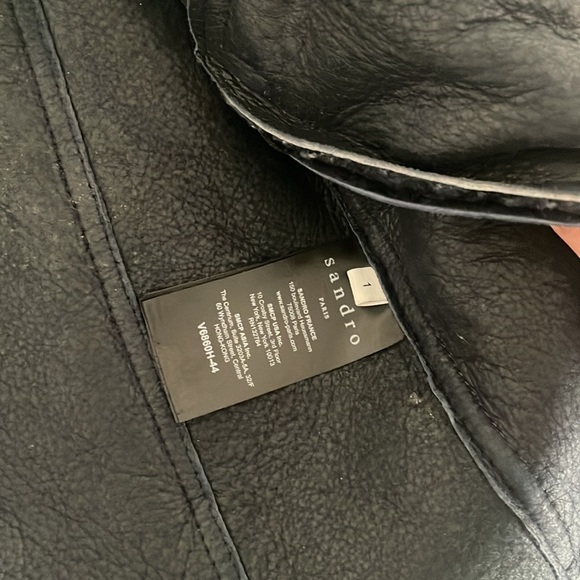 Sandro Shearling Jacket - Picture 5 of 7